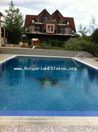 Luxury two-family house is for sale located at the village of Velika only 4 km from the seaside town of Tsarevo and the sea.