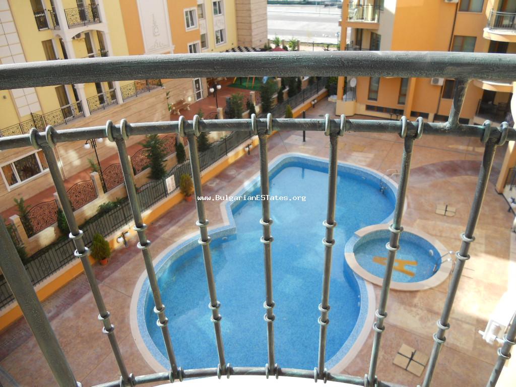 Two-bedroom apartment is for sale in the complex “Amadeus 3”, Sunny beach, Bulgaria.