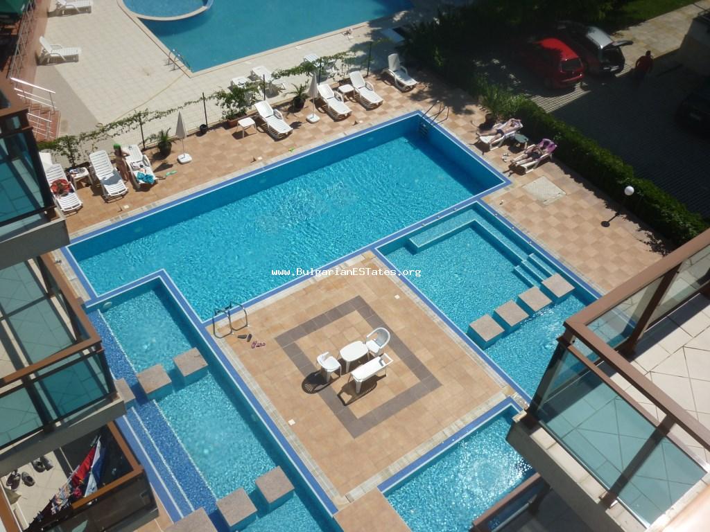 Large two bedroom apartment is for sale in "Villa Itta", Sunny Beach, Bulgaria.