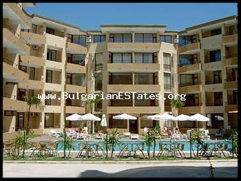 We sell a large two-bedroom furnished apartment in the complex “Sands”, Sunny Beach