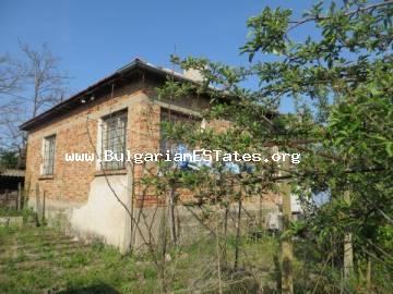 TOP OFFER! A solid house with a large yard is offered for sale at affordable price in the village of Trastikovo, 15 km from the city of Bourgas and the sea.