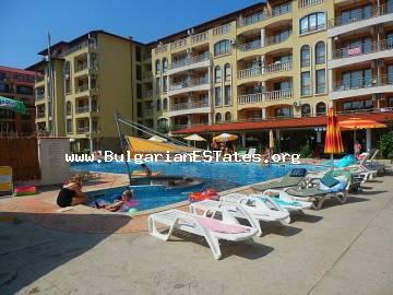 We offer to your attention a large and spacious studio for sale located on the first floor of a holiday complex "Royal Dreams", Sunny Beach.