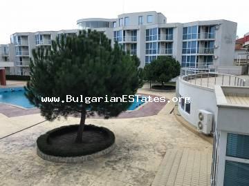 For sale is offered a furnished one-bedroom apartment in Atlantis complex, Sarafovo, the city of Bourgas.