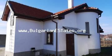 We offer for sale a new two-storey house in the town of Kableshkovo, 20 km away from the city of Bourgas.
