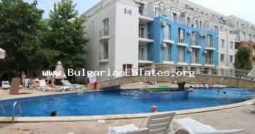 A very affordable furnished studio in Sunny Beach resort, complex “Sunny Day 3”, only 900 meters away from the beach.