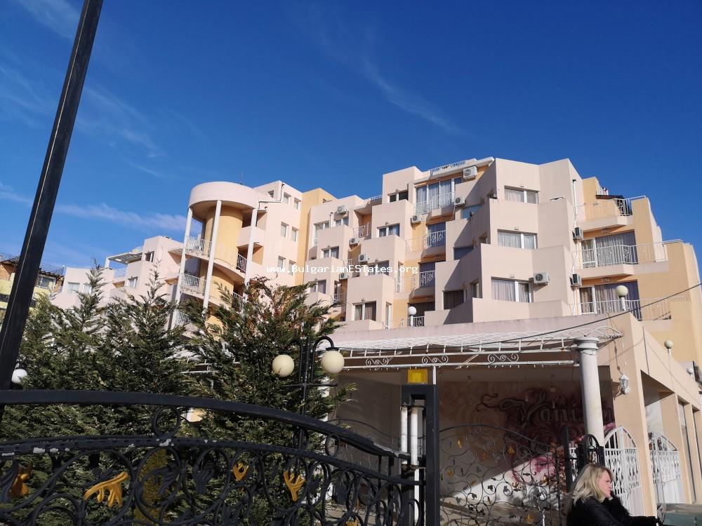 A studio for sale at affordable price in the Amadeus complex, just a 3-minute walk from the centre of Sunny Beach resort.