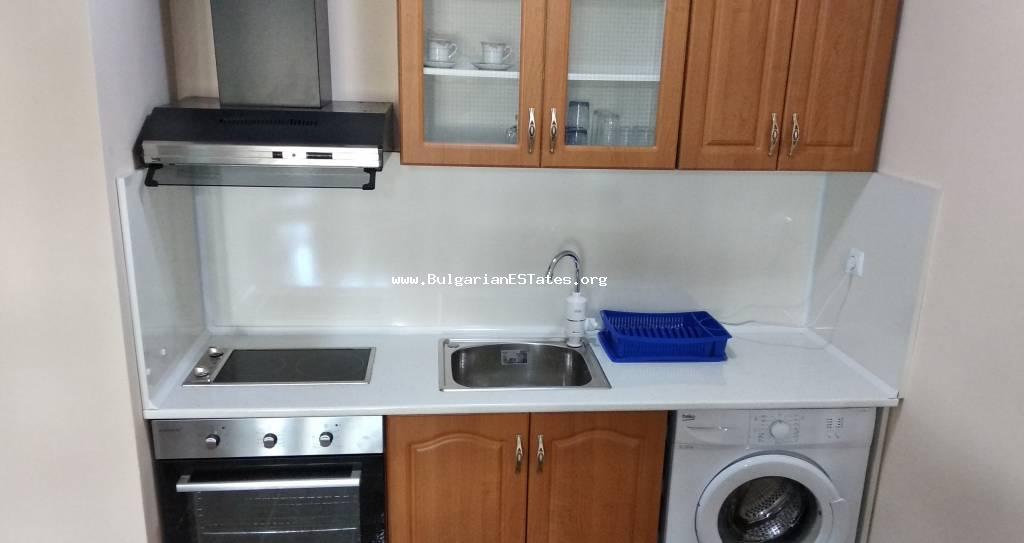 We offer for sale two one bedroom apartments in Sunny Beach resort, just 600 m from the beach.