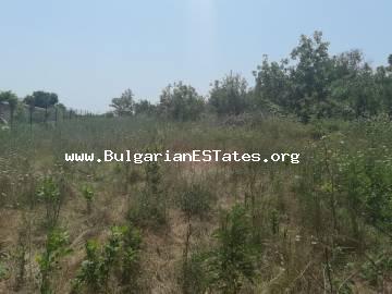 Plot for sale in Bulgaria, in the village of Dyulevo, just 25 km from the city of Burgas and the sea.
