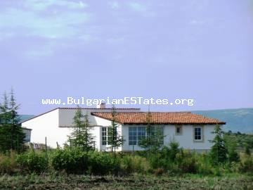 House located above the village of Alexandrovo,