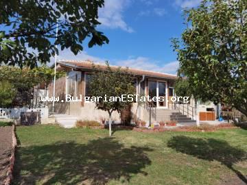 New one-storey house for sale in the village of Polski Izvor, 15 km from the sea and Burgas.