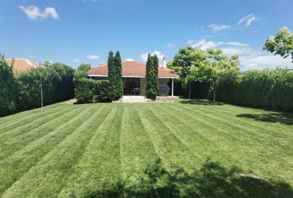For sale is a new, detached house in the village of Kosharitsa, just 5 km from Sunny Beach and the sea.
