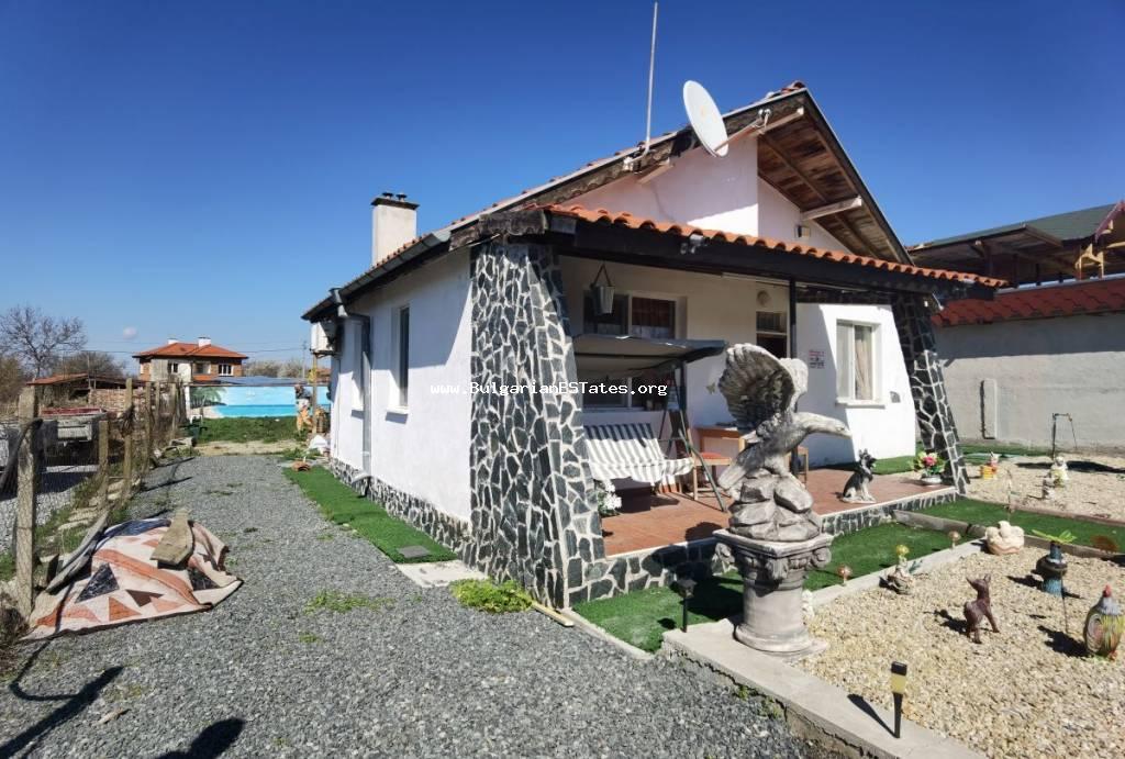 Изгодно продаваме нова къща в село Ливада, само на 17 км от град Бургас и морето България!!