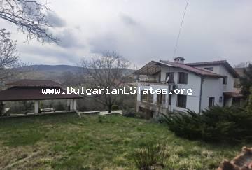 Sale of a new three-storey house in the village of Izgrev, only 4 km from the town of Tsarevo and the sea, 70 km from the town of Burgas, Strandzha mountains, Bulgaria!