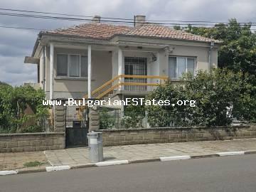 Affordable massive two-storey house is for sale in the village of Vinarsko, only 30 km from the city of Burgas and the sea, 15 km from the town of Aytos, Bulgaria!