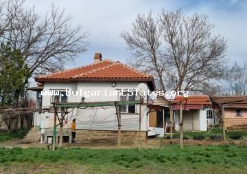 Renovated two houses with a large yard, for sale in the village of Svetlina, only 32 km from the city of Bourgas and the sea and 7 km from the town of Sredets.