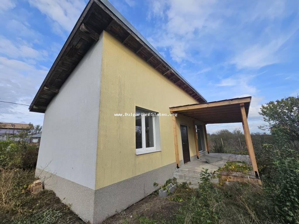 Изгодно продаваме нова къща в село Ливада, само на 17 км от град Бургас и морето, България!