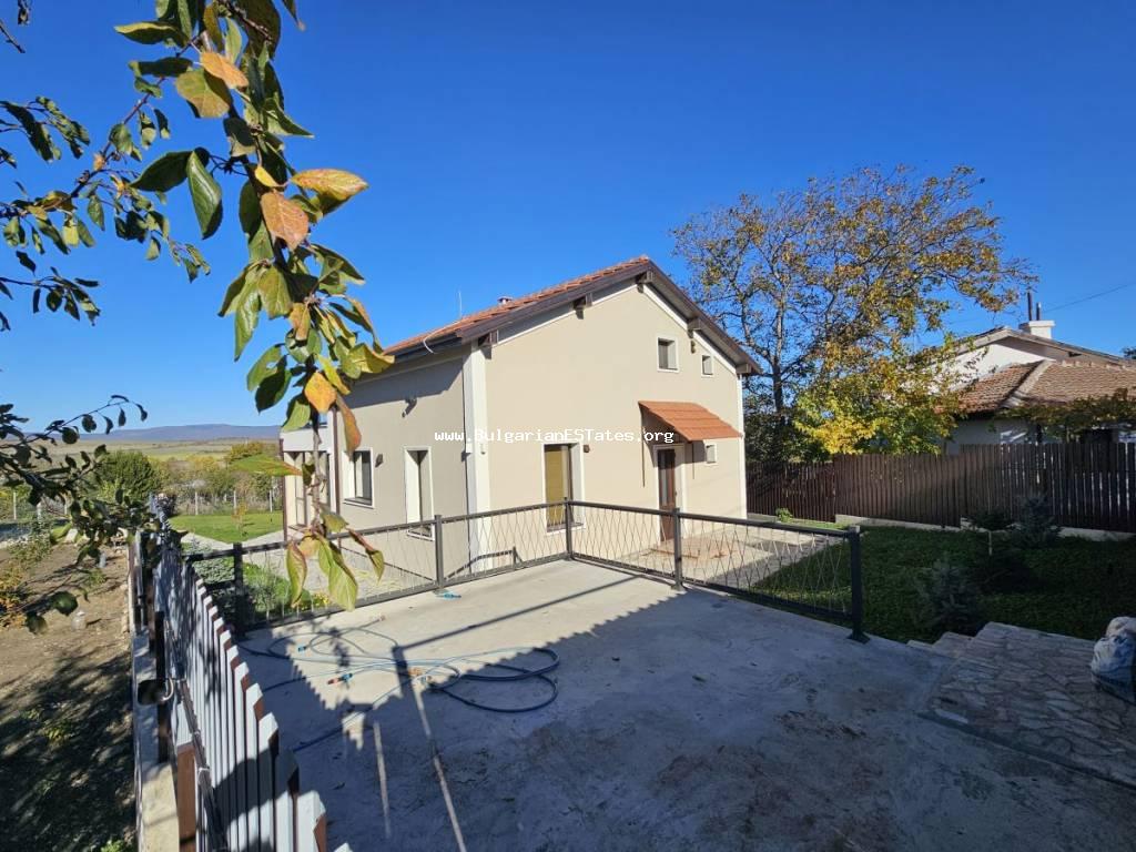 Sale of a new modern house in the village of Alexandrovo, only 10 km from the sea and the resort of Sunny Beach, Burgas, Bulgaria!