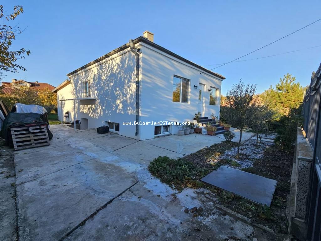 We offer for sale this exclusive house in the village of Gyulovtsa, Nessebar municipality, only 16 km from the sea and Sunny Beach, Bulgaria!