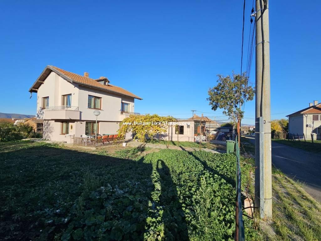 For sale is a detached house, only 6 km from the resort of Sunny Beach and the sea - in the village of Tankovo, Bulgaria!